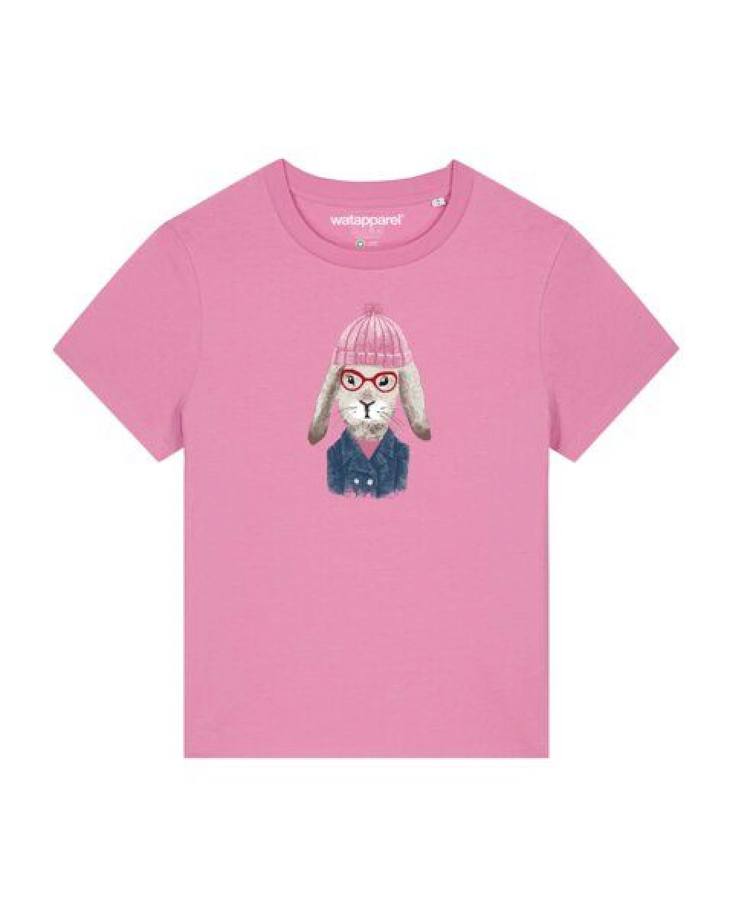 watapparel T-Shirt Frauen Hase – Ansicht 2