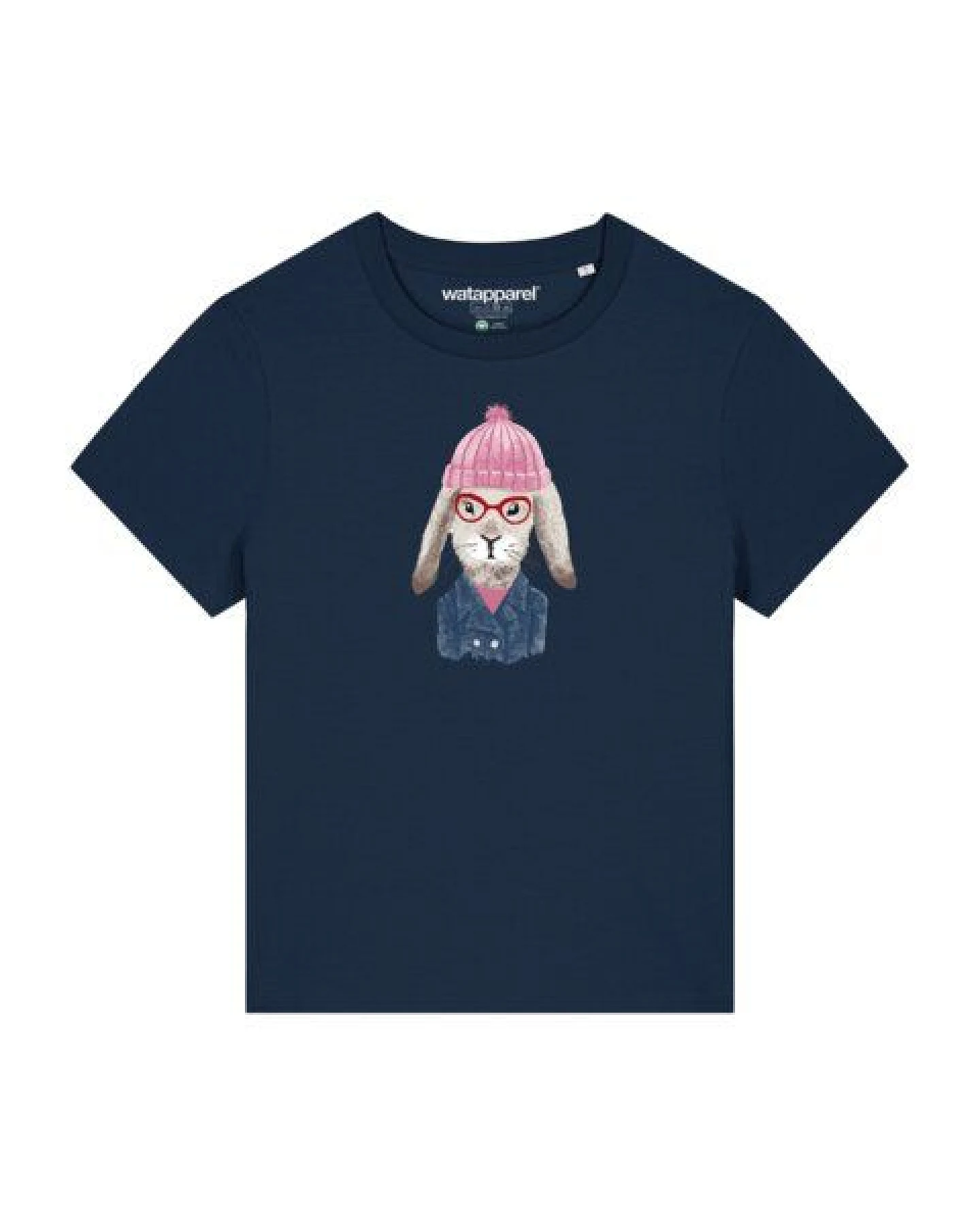 watapparel T-Shirt Frauen Hase – Ansicht 2