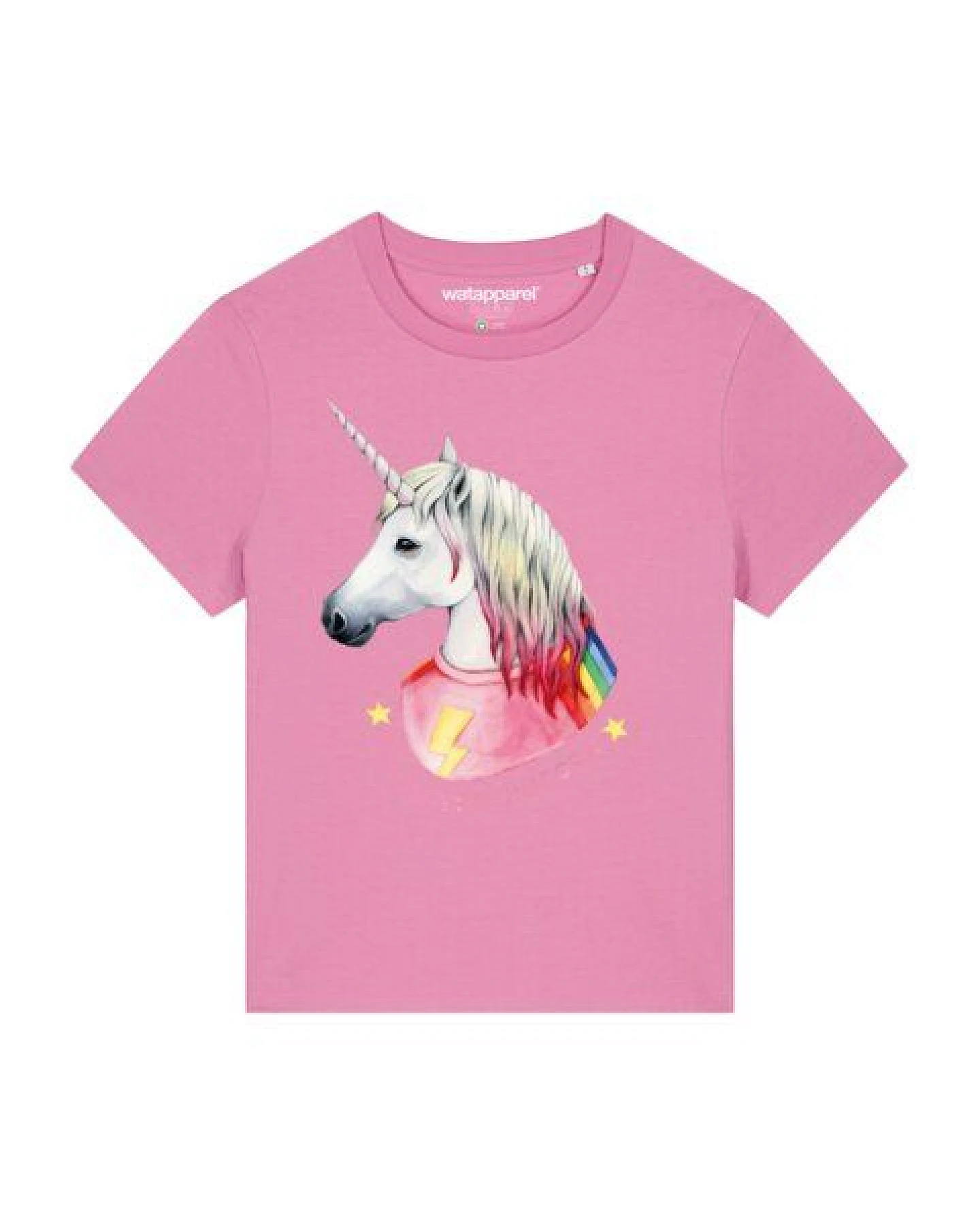 watapparel T-Shirt Frauen Flash, the unicorn – Ansicht 2