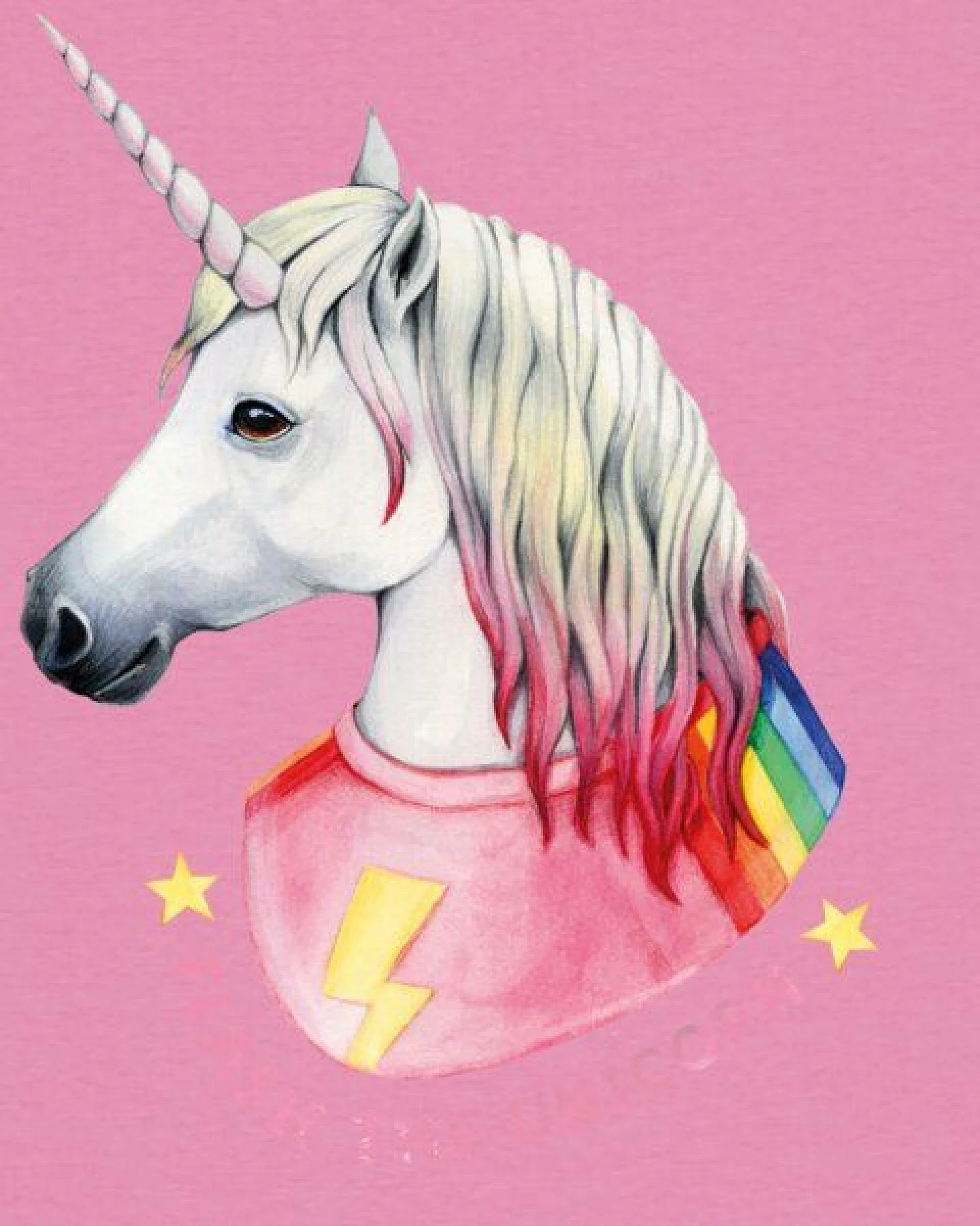 watapparel T-Shirt Frauen Flash, the unicorn – Ansicht 3
