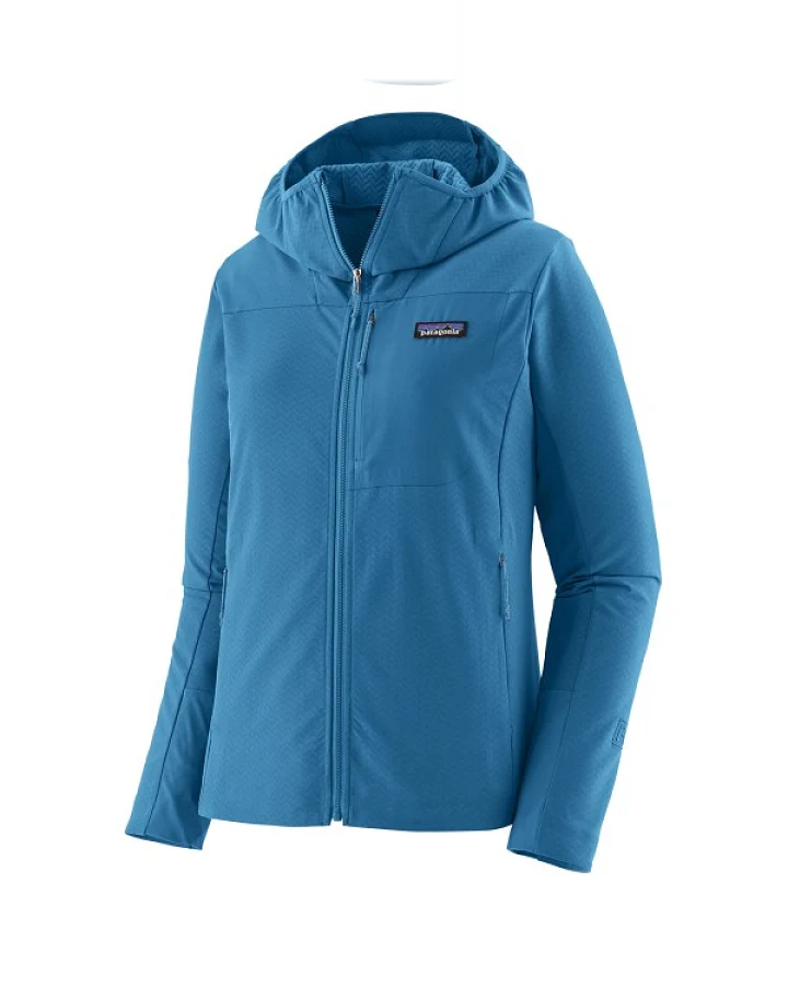 Patagonia - Women's R1 Crossstrata Hoody - Softshelljacke Gr XS blau