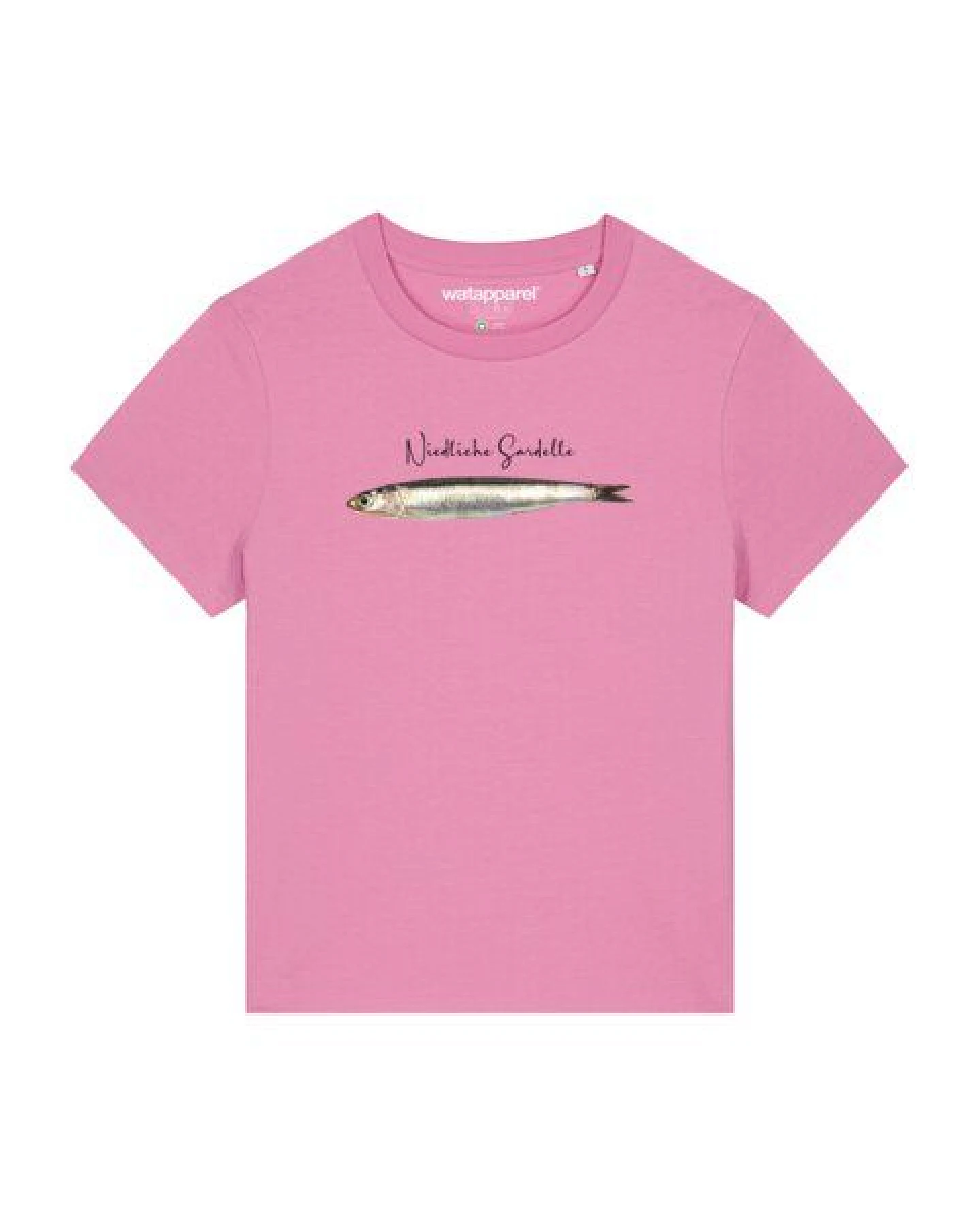 watapparel T-Shirt Frauen Niedliche Sardelle – Ansicht 2