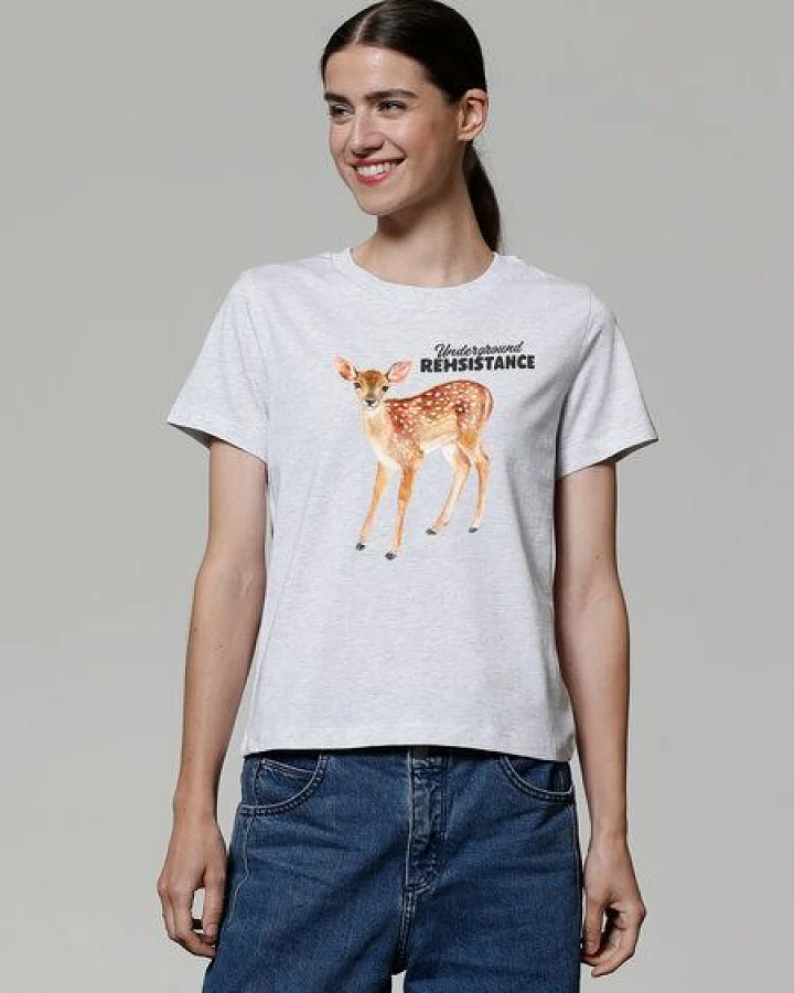 watapparel T-Shirt Frauen Underground Rehsistance