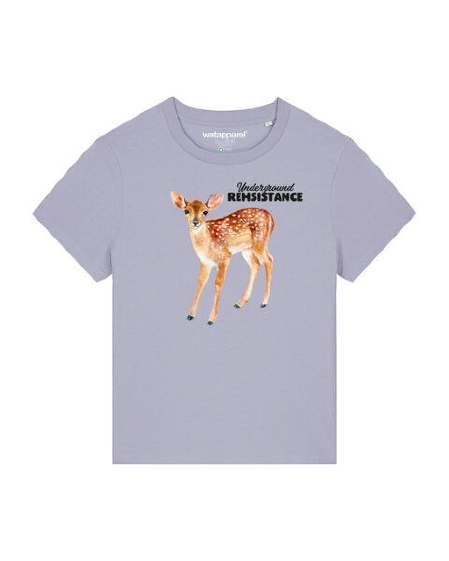 watapparel T-Shirt Frauen Underground Rehsistance – Ansicht 2