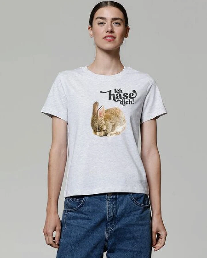 watapparel T-Shirt Frauen Ich hase dich!