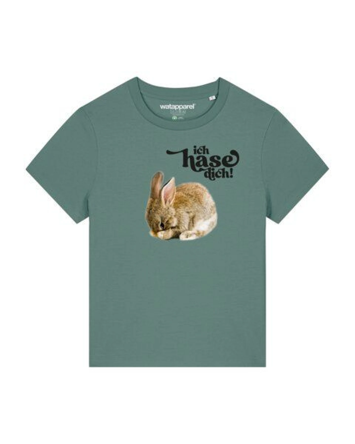 watapparel T-Shirt Frauen Ich hase dich! – Ansicht 2