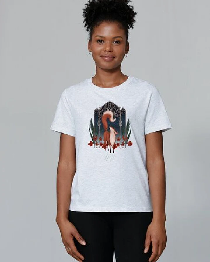 watapparel T-Shirt Frauen Der wunderschöne Fuchs