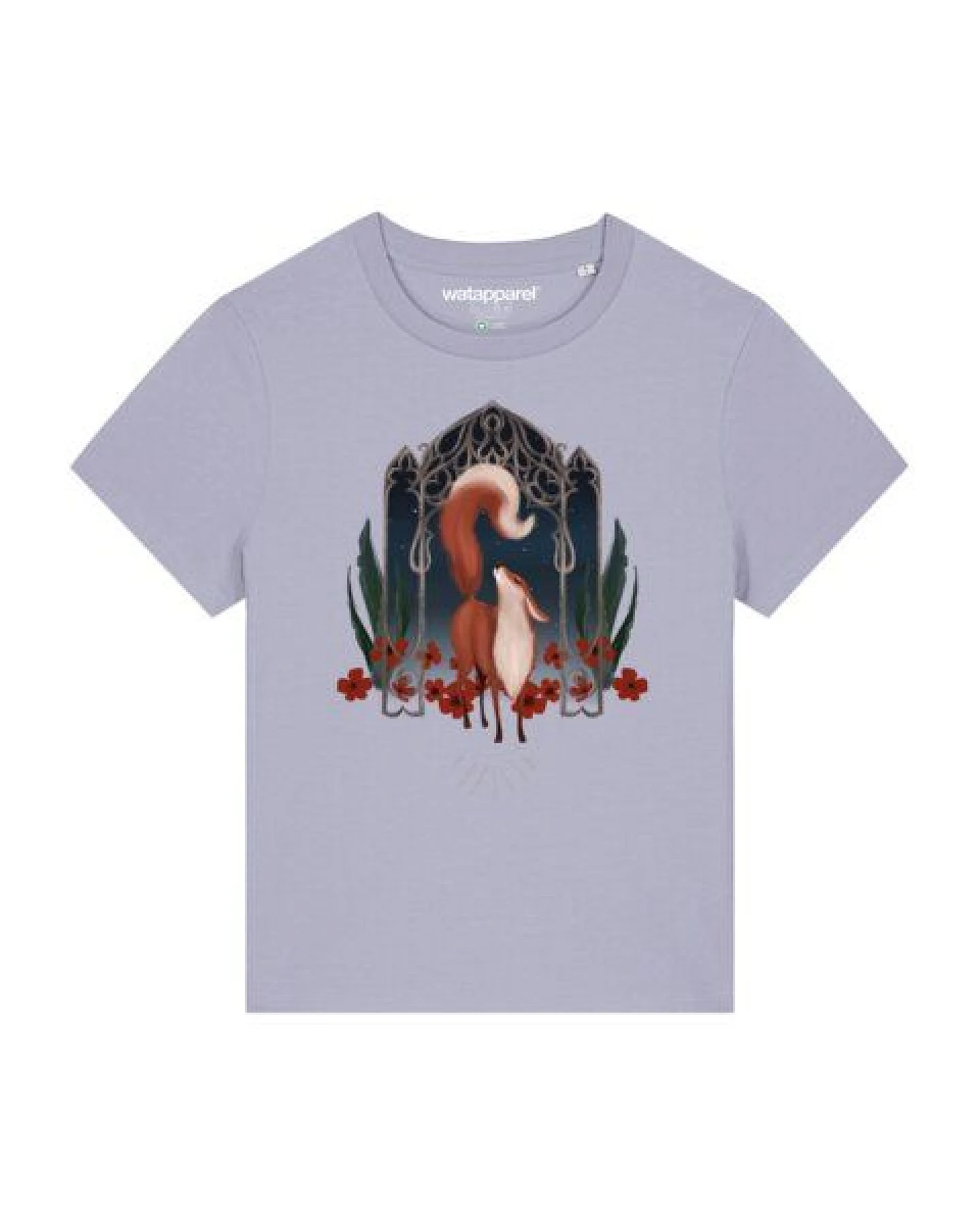 watapparel T-Shirt Frauen Der wunderschöne Fuchs – Ansicht 2