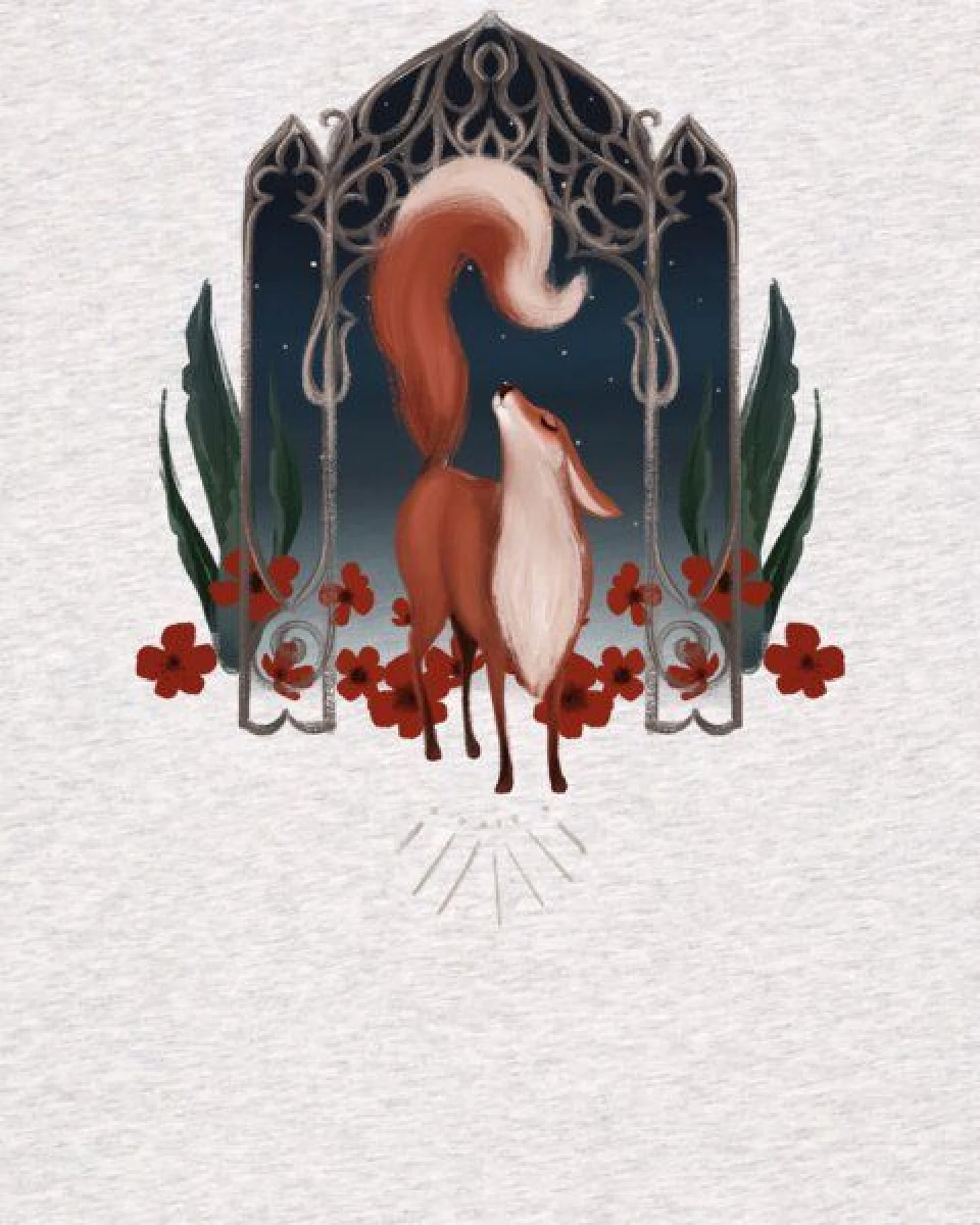 watapparel T-Shirt Frauen Der wunderschöne Fuchs – Ansicht 3