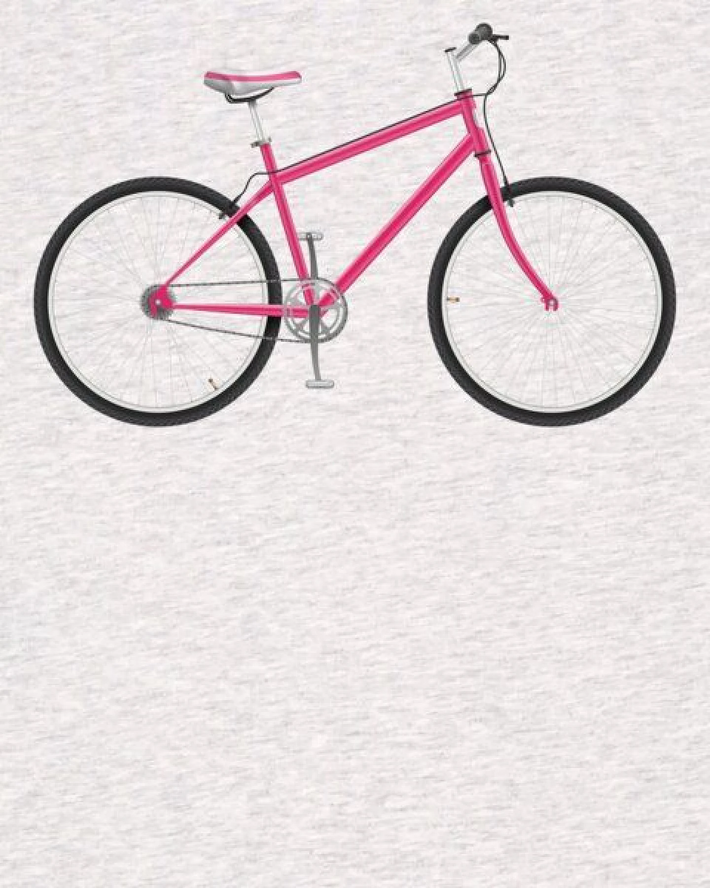 watapparel T-Shirt Frauen Pink Bike – Ansicht 3
