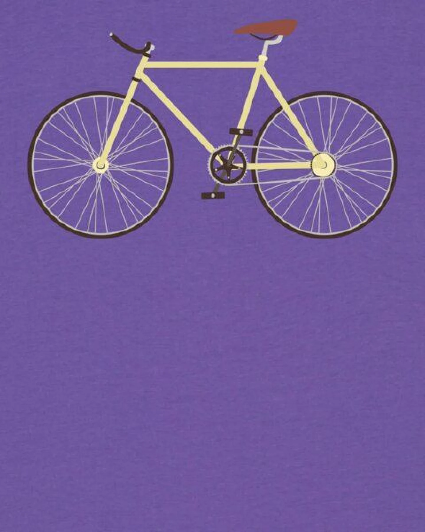 watapparel T-Shirt Frauen Yellow Bike – Ansicht 3