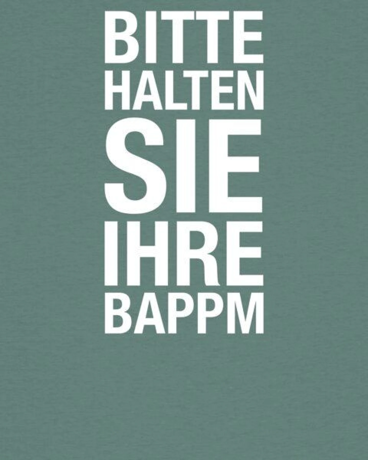 watapparel T-Shirt Frauen Bitte Halten Sie Ihre Bappm – Ansicht 3