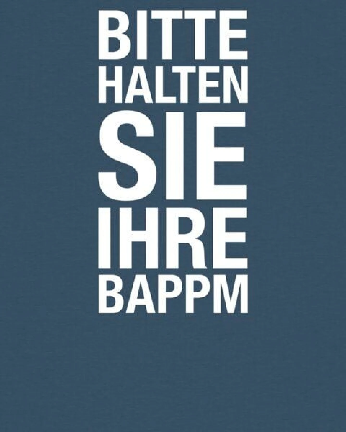 watapparel T-Shirt Frauen Bitte Halten Sie Ihre Bappm – Ansicht 3