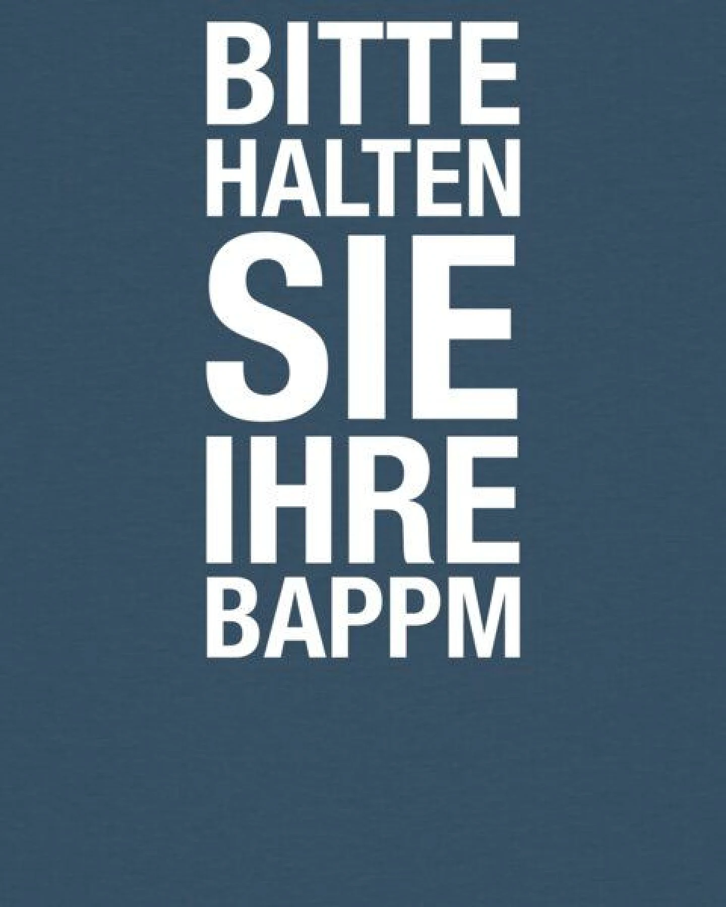 watapparel T-Shirt Frauen Bitte Halten Sie Ihre Bappm – Ansicht 3