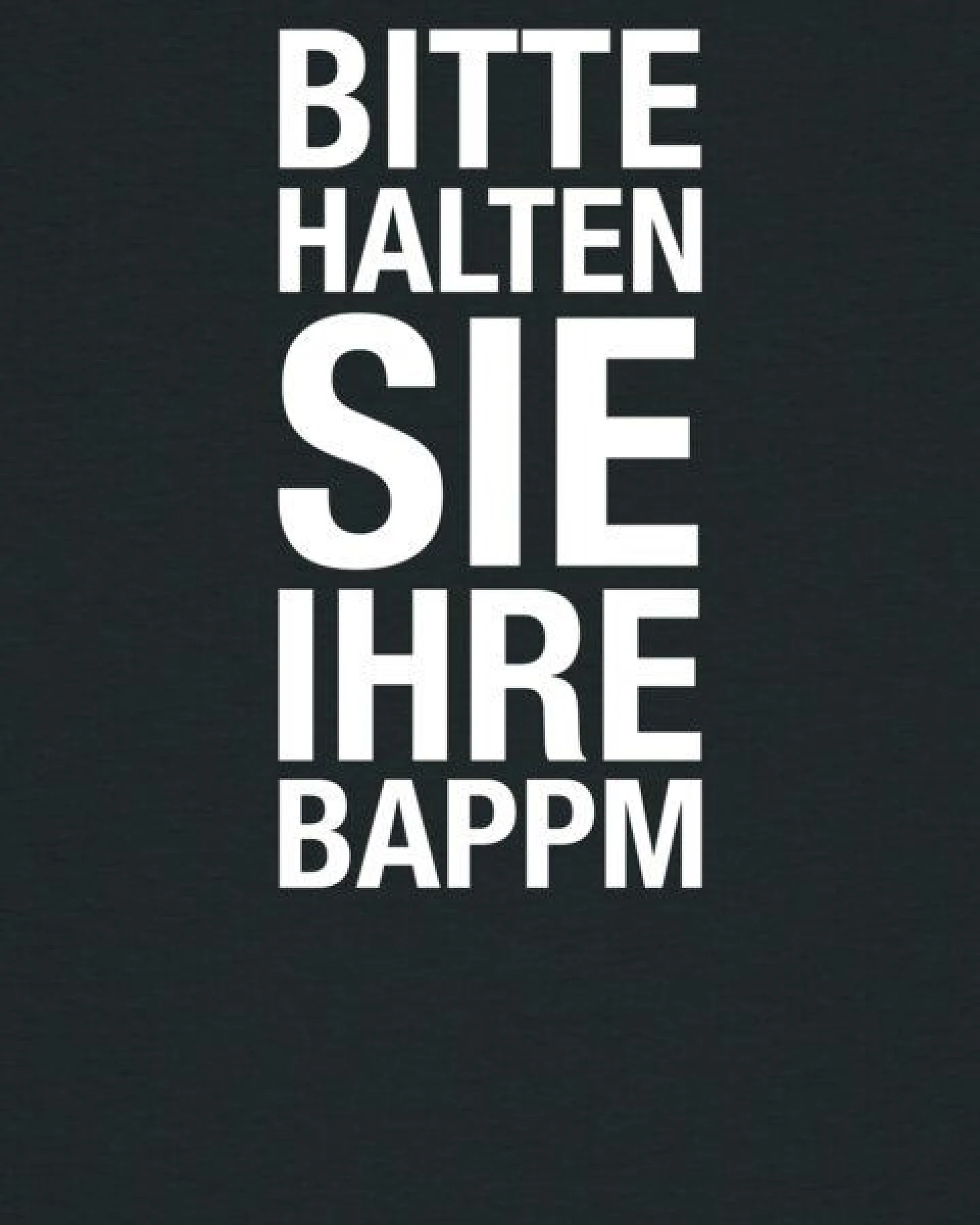 watapparel T-Shirt Frauen Bitte Halten Sie Ihre Bappm – Ansicht 3