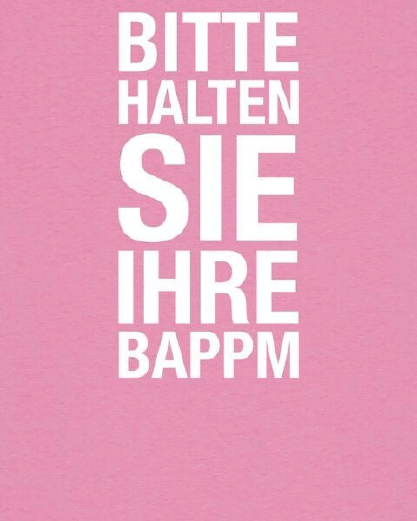 watapparel T-Shirt Frauen Bitte Halten Sie Ihre Bappm – Ansicht 3