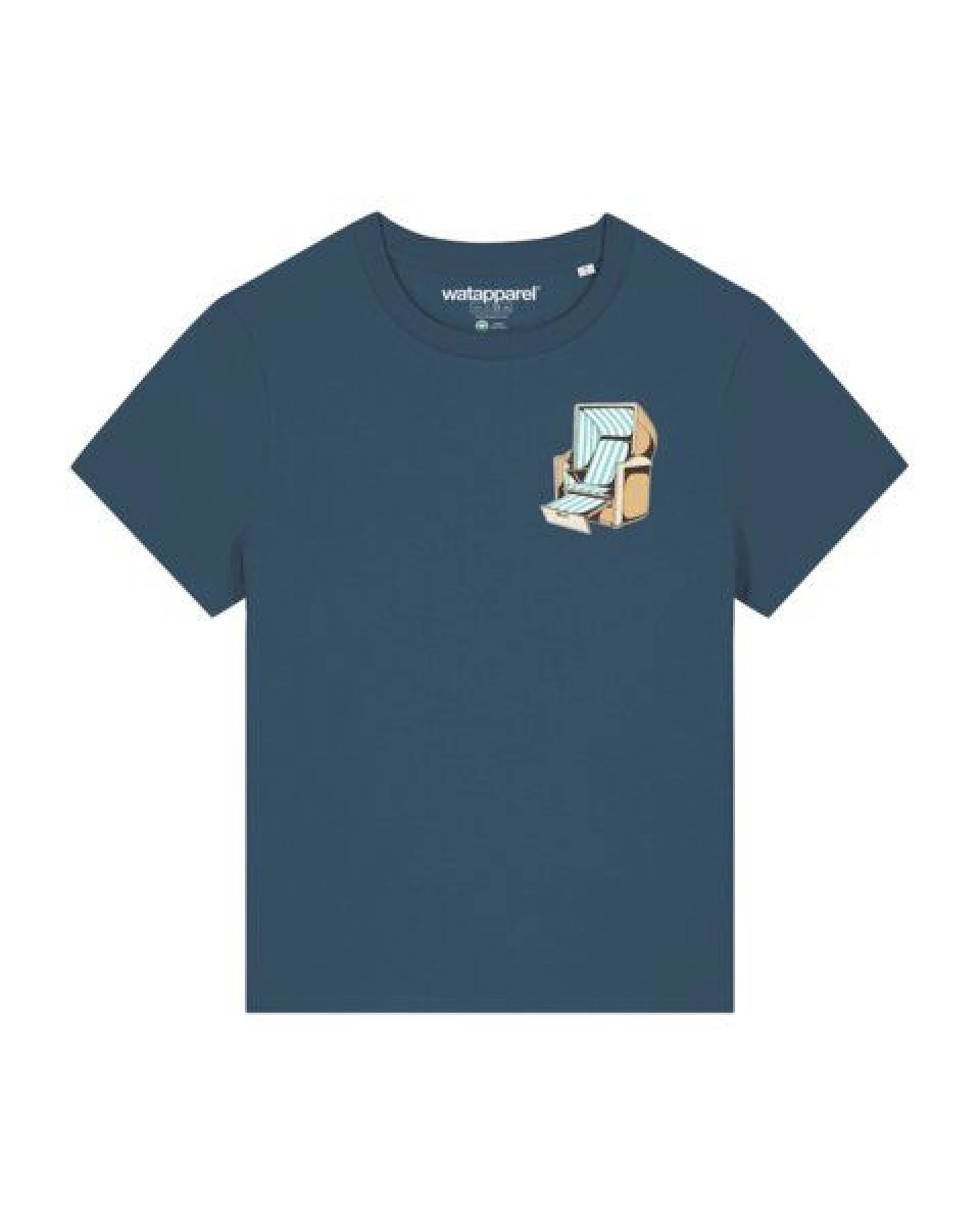watapparel T-Shirt Frauen Strandkorb – Ansicht 2