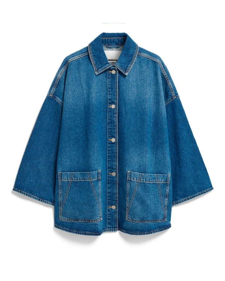 ARMEDANGELS - Women's Draapy Denim Jacket - Freizeitjacke Gr S/M blau