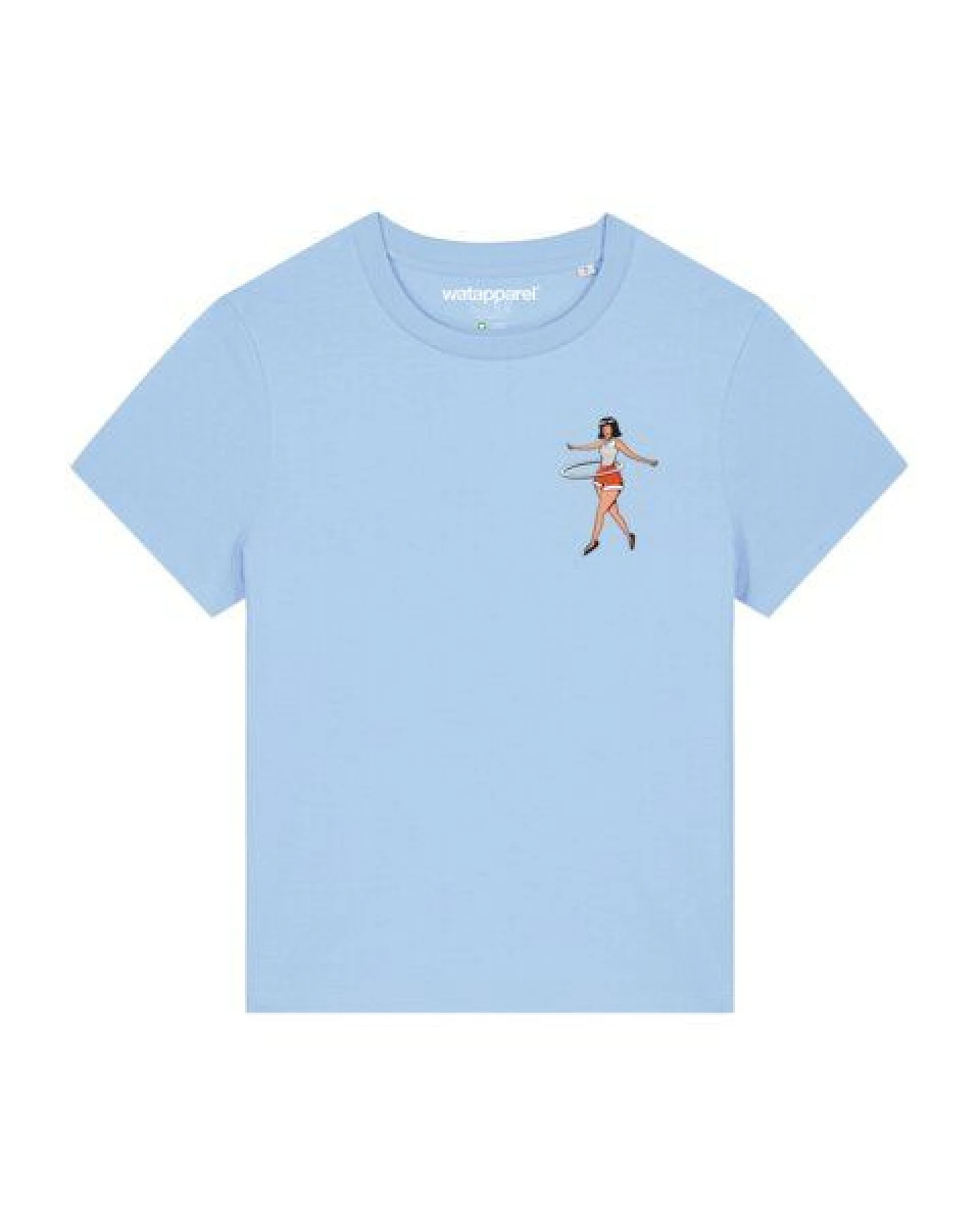 watapparel T-Shirt Frauen Hula Hoop – Ansicht 2
