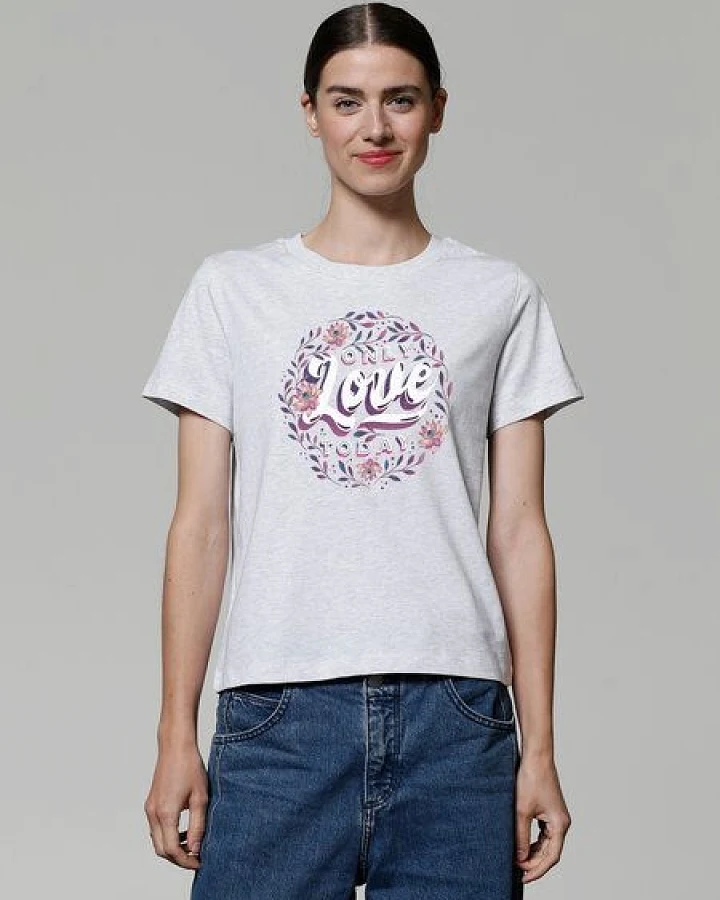 watapparel T-Shirt Frauen only love today