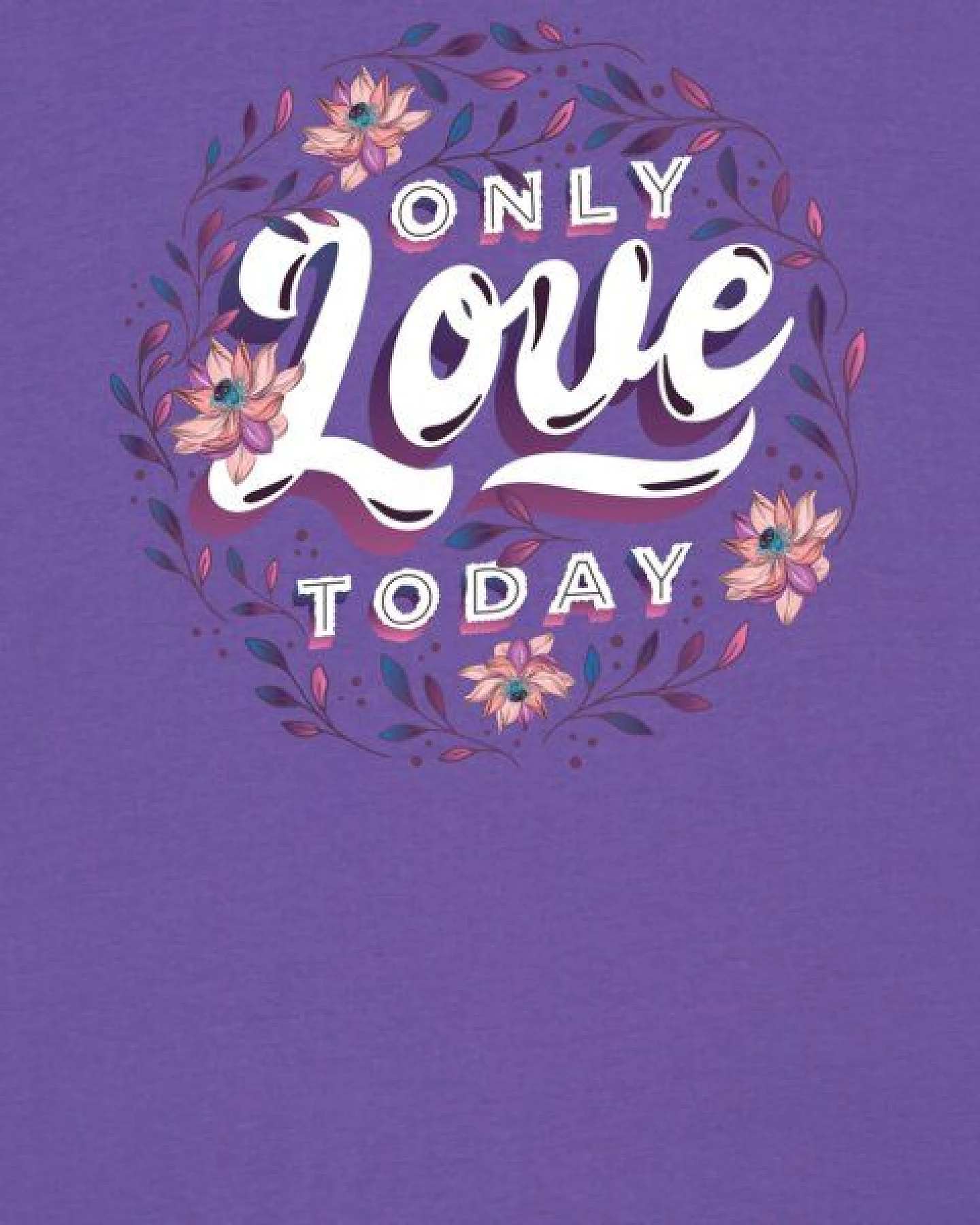 watapparel T-Shirt Frauen only love today – Ansicht 3