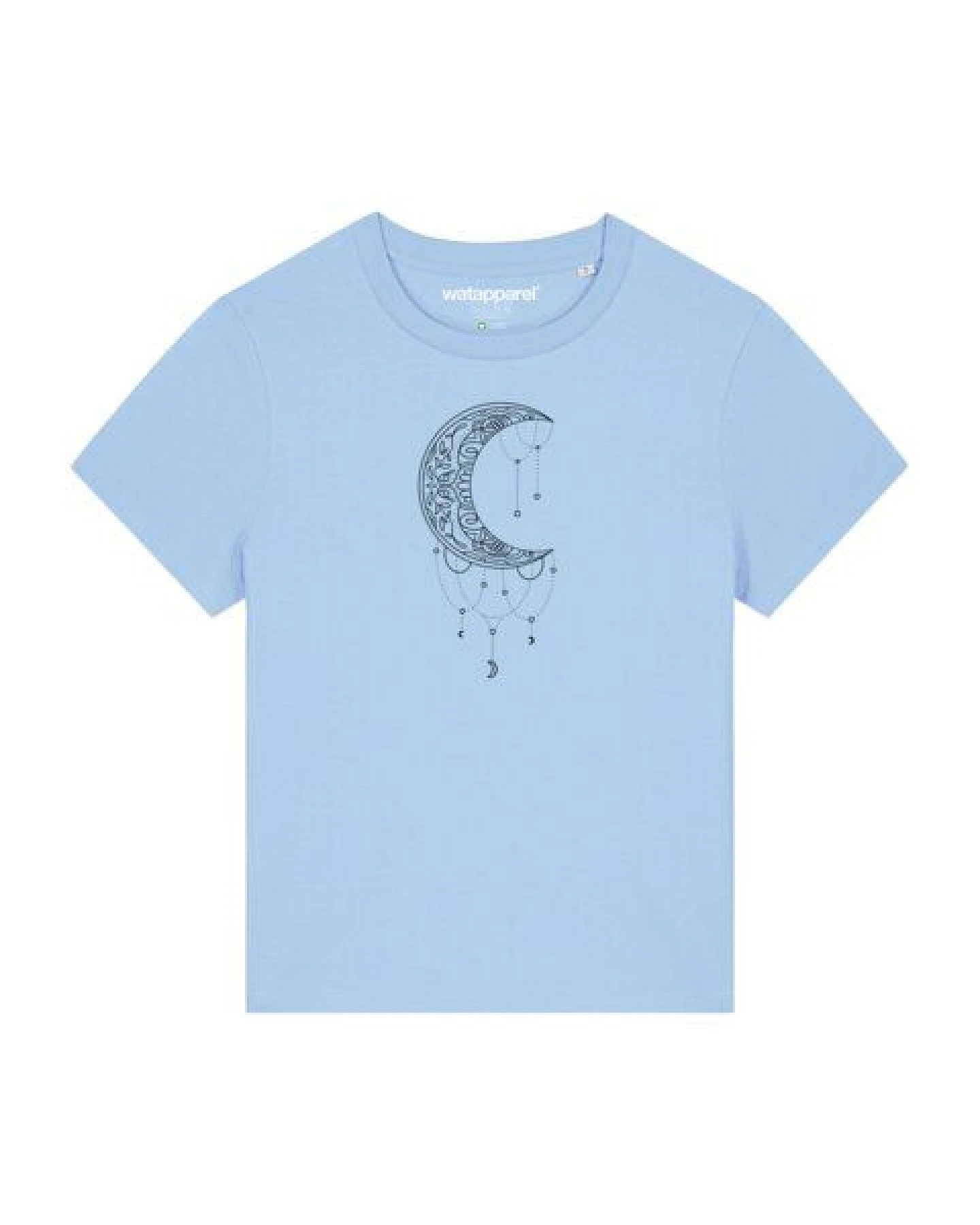 watapparel T-Shirt Frauen Mandala Moon – Ansicht 2