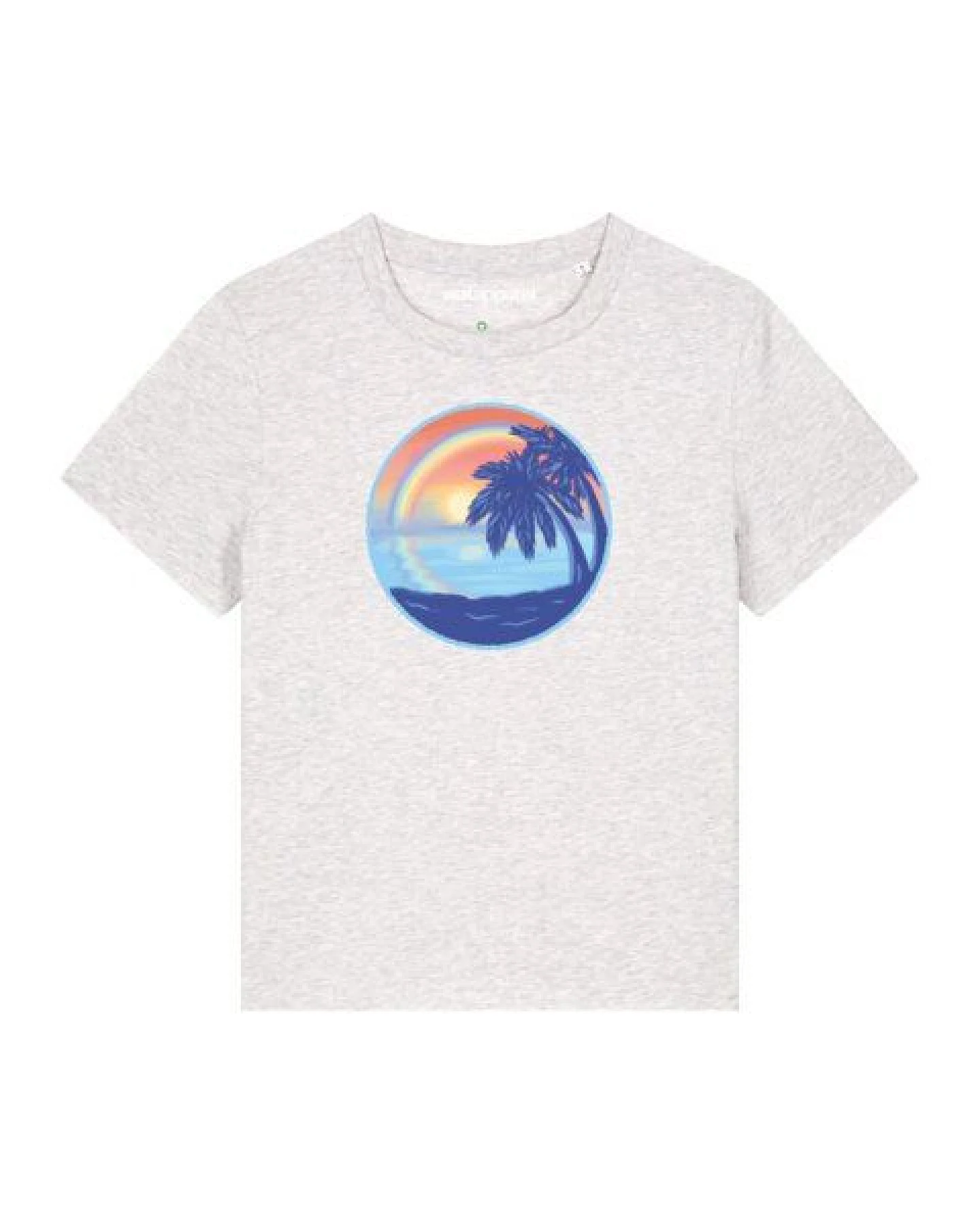 watapparel T-Shirt Frauen Sunset Rainbow – Ansicht 2