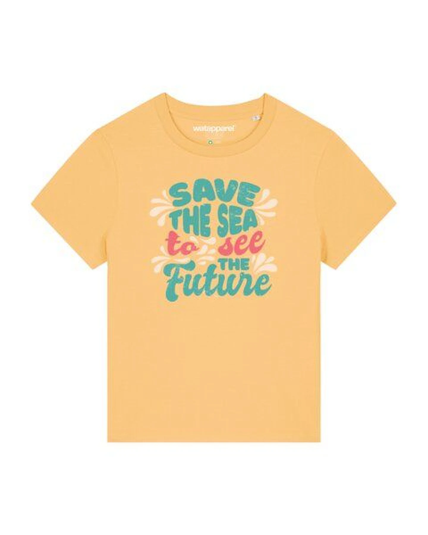 watapparel T-Shirt Frauen Save the sea – Ansicht 2