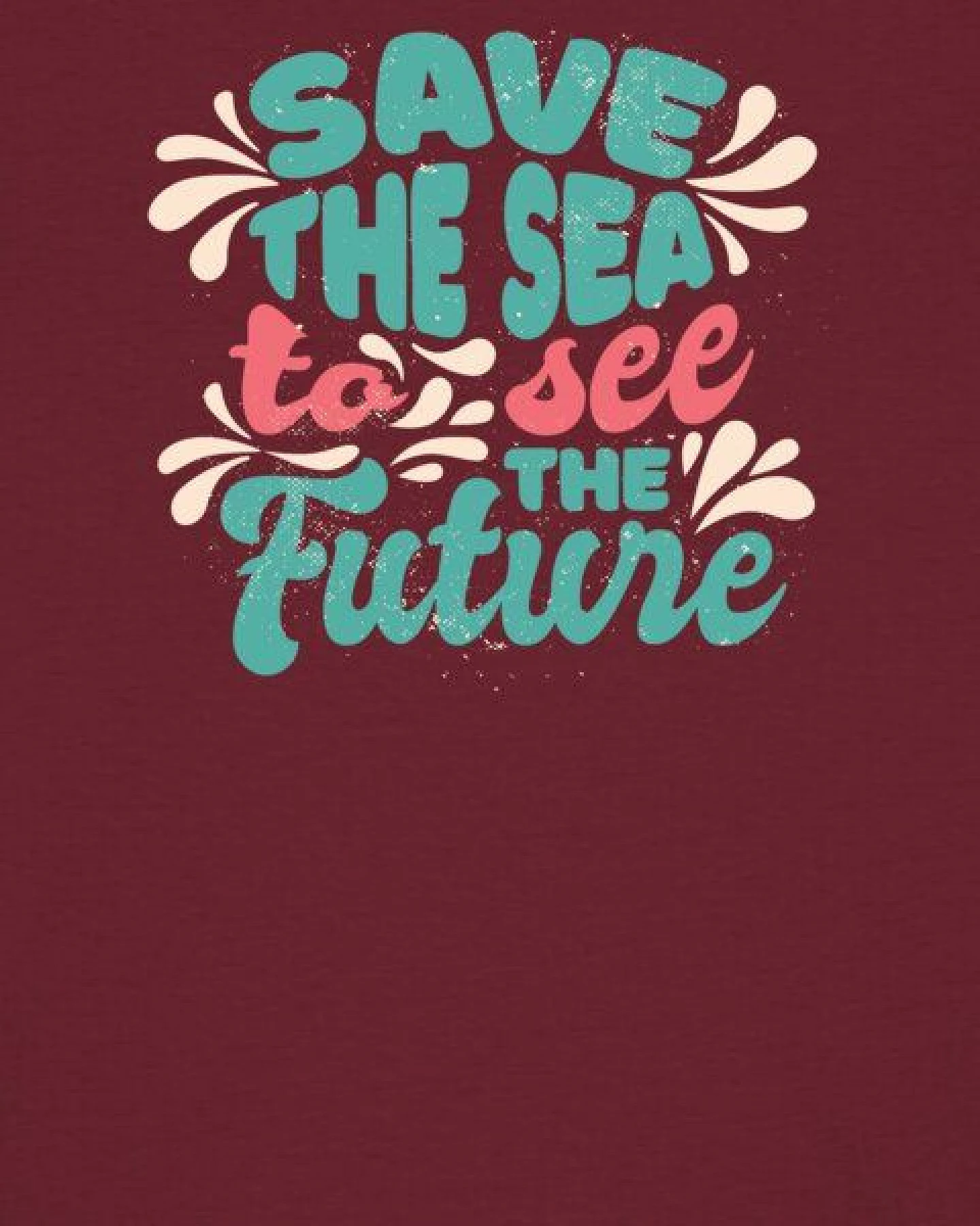 watapparel T-Shirt Frauen Save the sea – Ansicht 3