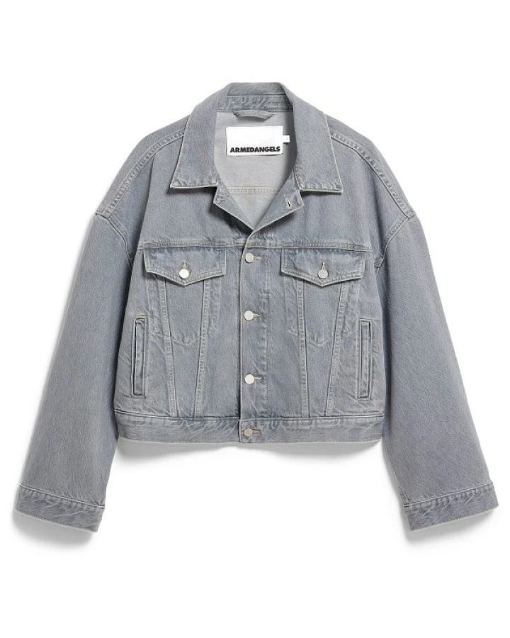 ARMEDANGELS - Women's Paasithe Denim Jacket - Freizeitjacke Gr XS grau