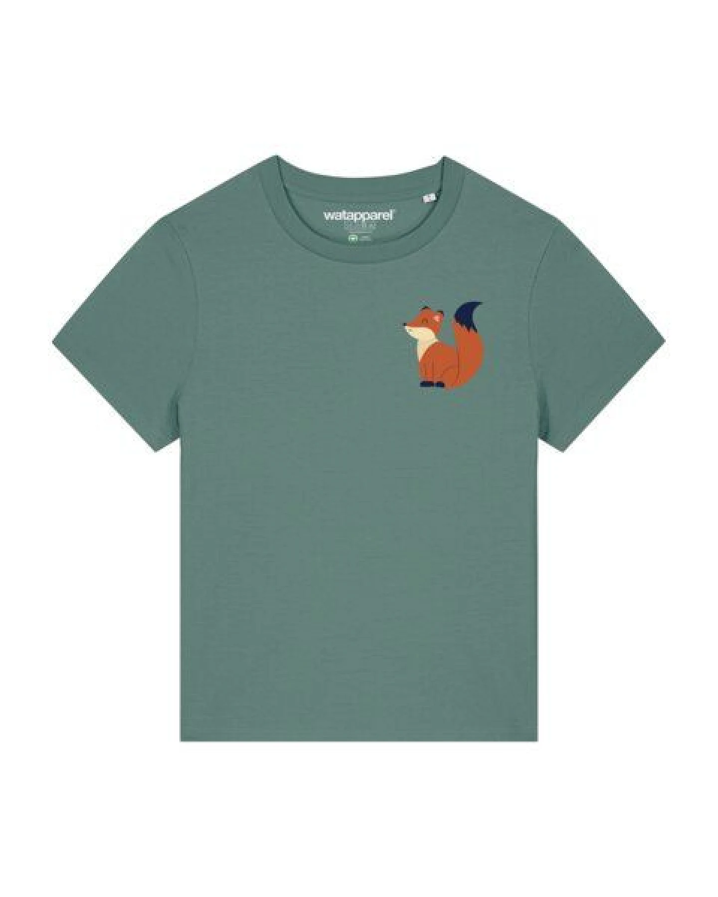watapparel T-Shirt Frauen Cute Fox – Ansicht 2