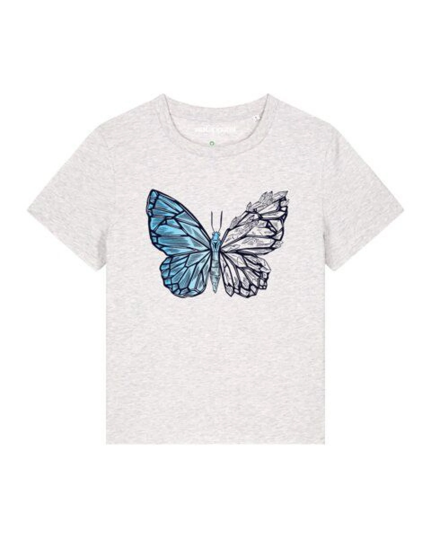 watapparel T-Shirt Frauen Crystal Butterfly – Ansicht 2