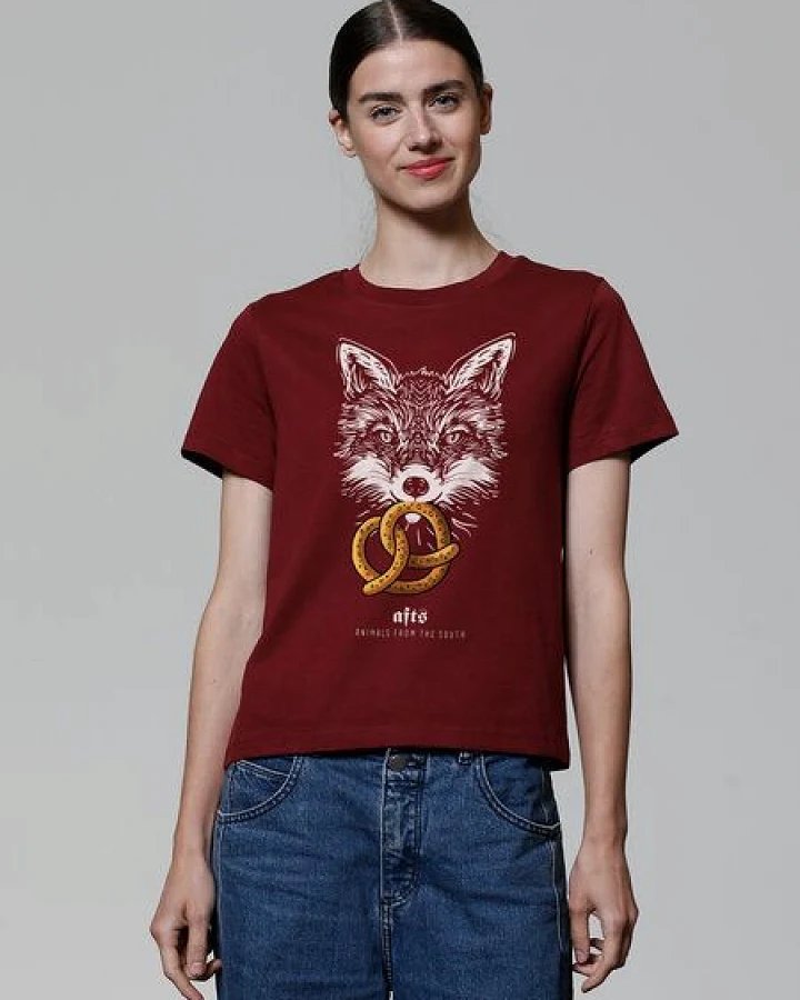 Produktseite: watapparel T-Shirt Frauen [#afts] Fuchs