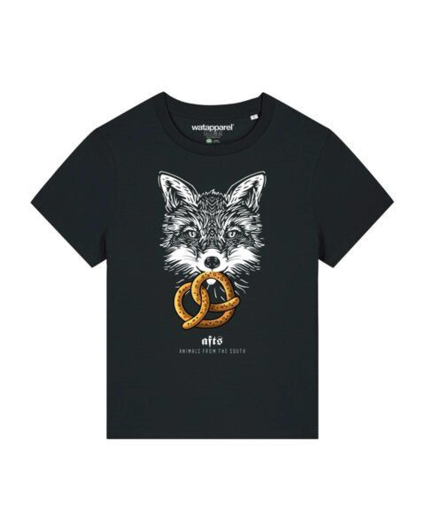watapparel T-Shirt Frauen [#afts] Fuchs – Ansicht 2