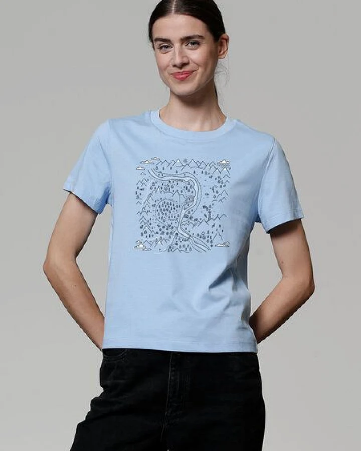 watapparel T-Shirt Frauen Landschaft