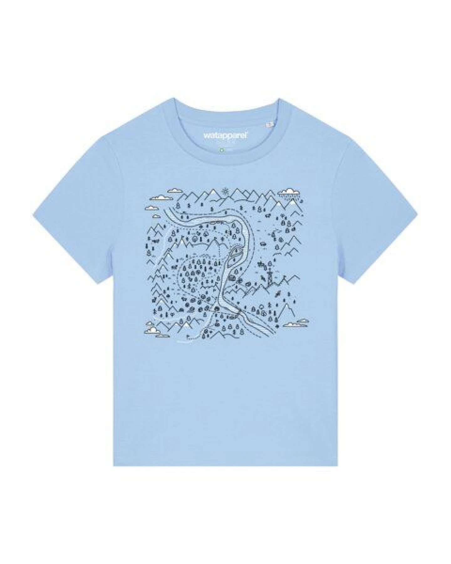 watapparel T-Shirt Frauen Landschaft – Ansicht 2