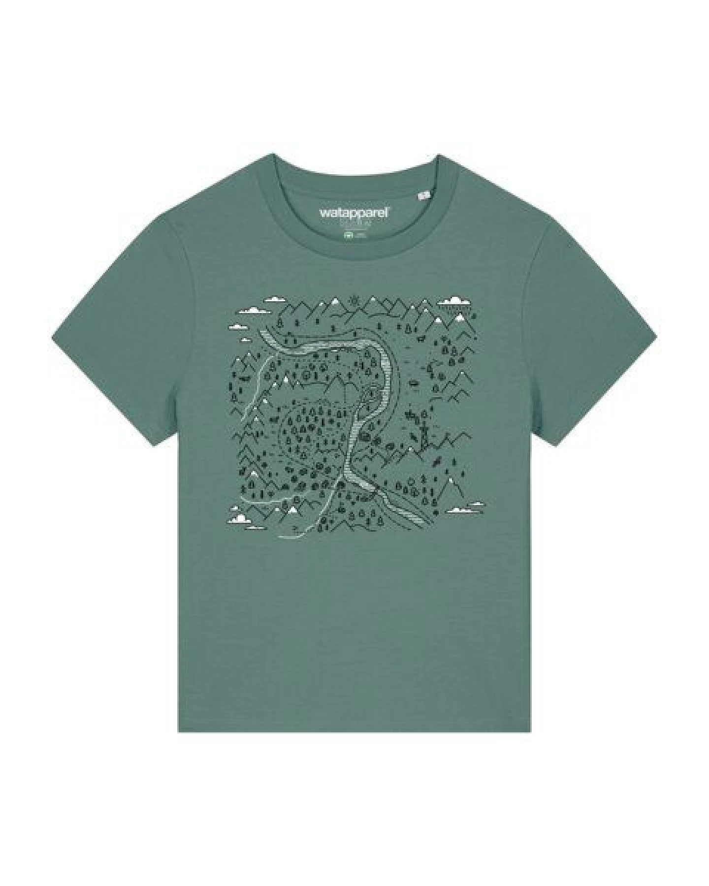 watapparel T-Shirt Frauen Landschaft – Ansicht 2