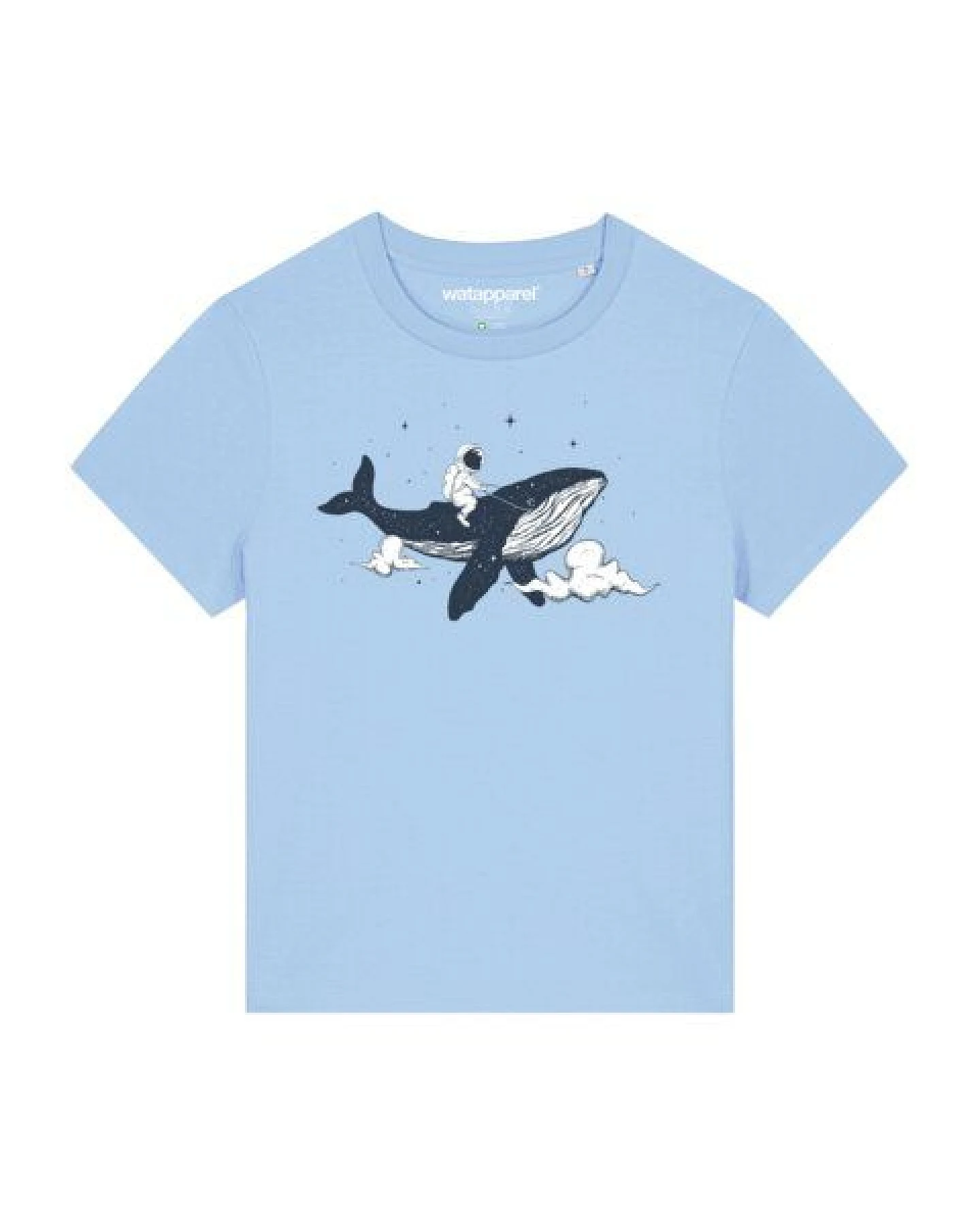watapparel T-Shirt Frauen Spacewhale – Ansicht 2