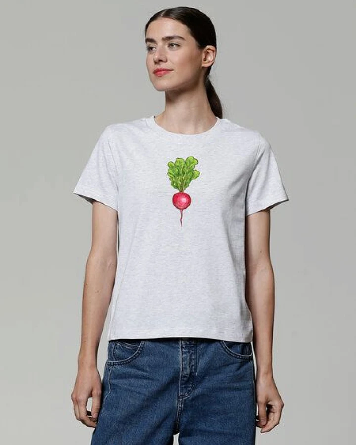 watapparel T-Shirt Frauen Radieschen