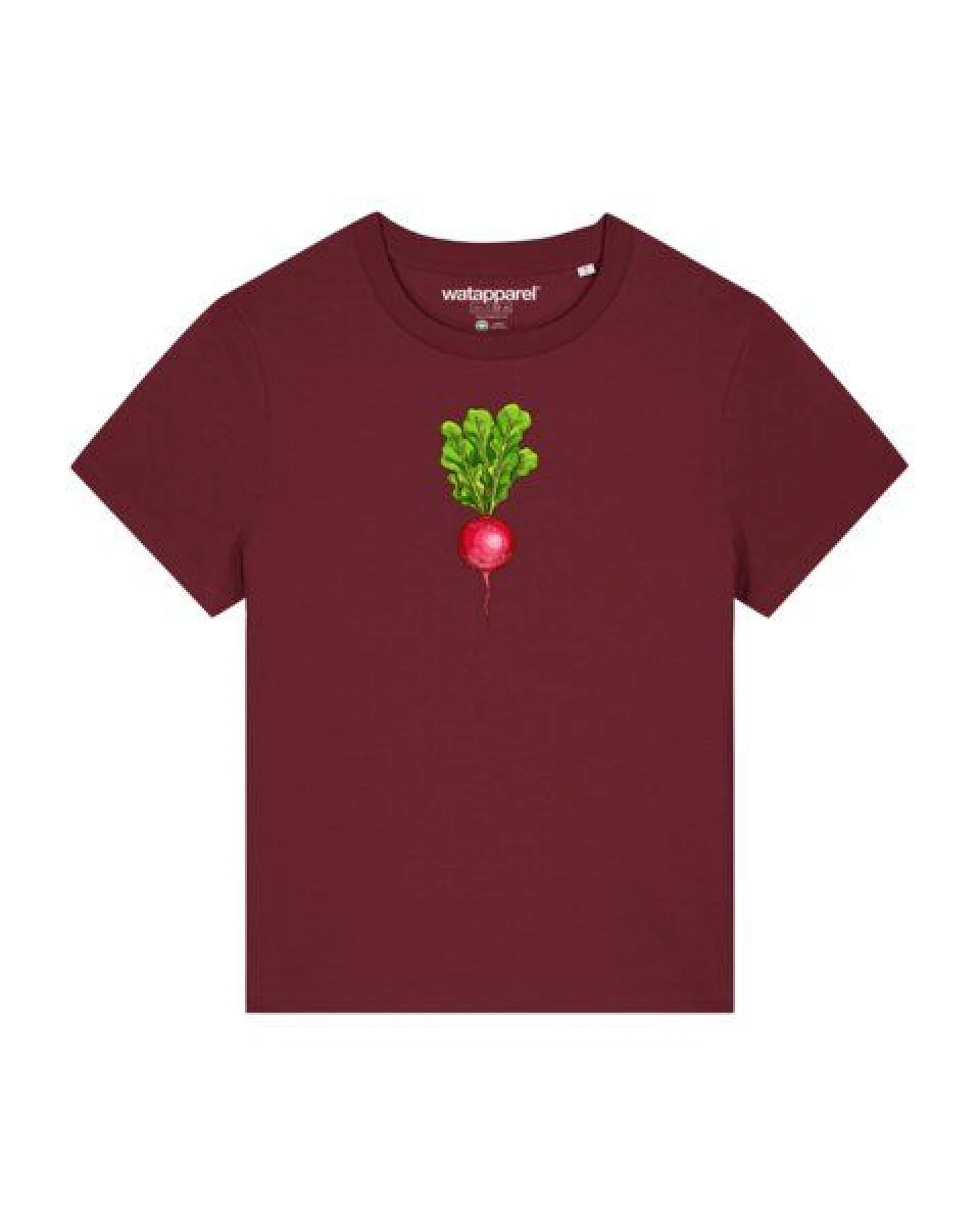 watapparel T-Shirt Frauen Radieschen – Ansicht 2