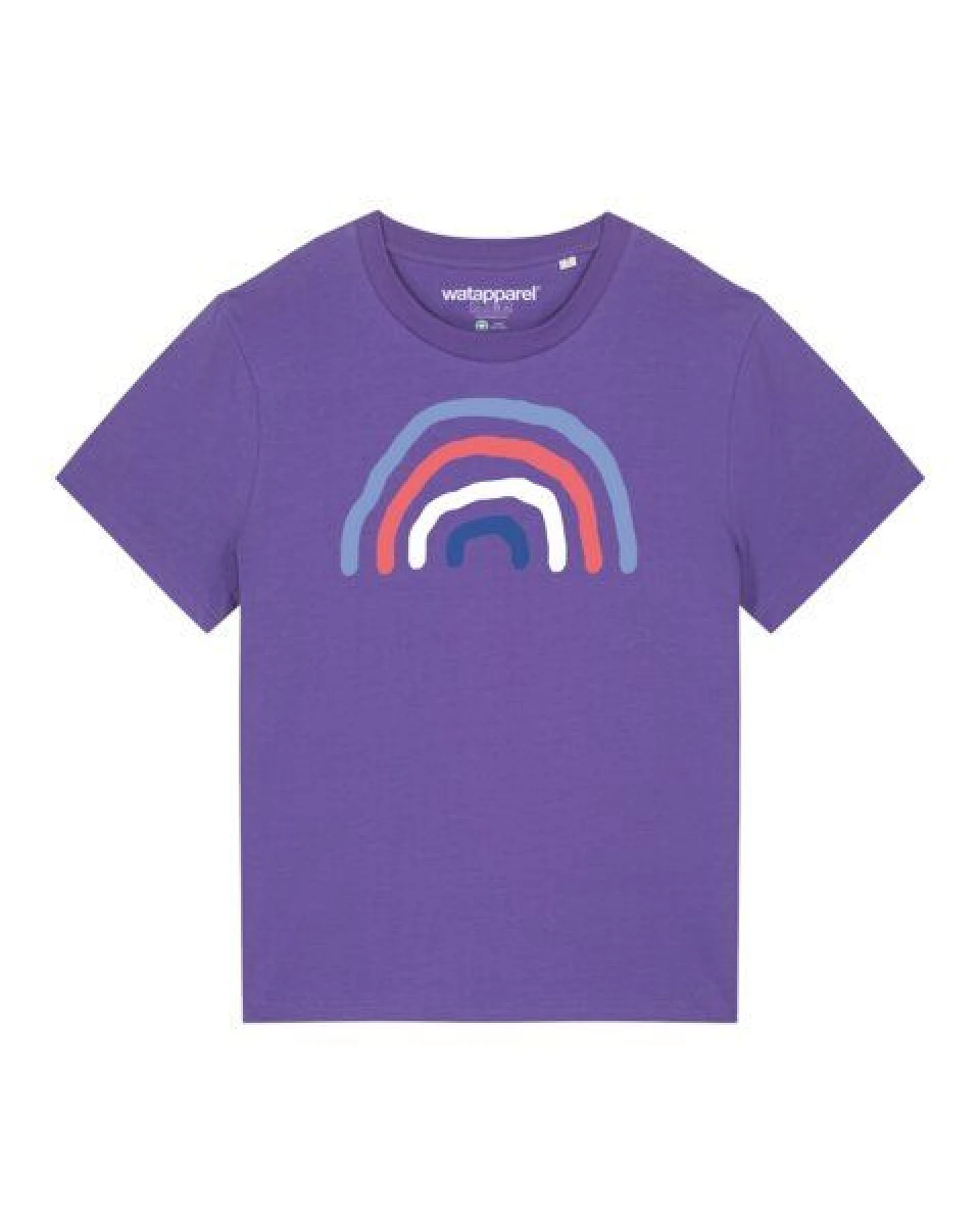 watapparel T-Shirt Frauen Regenbogen – Ansicht 2