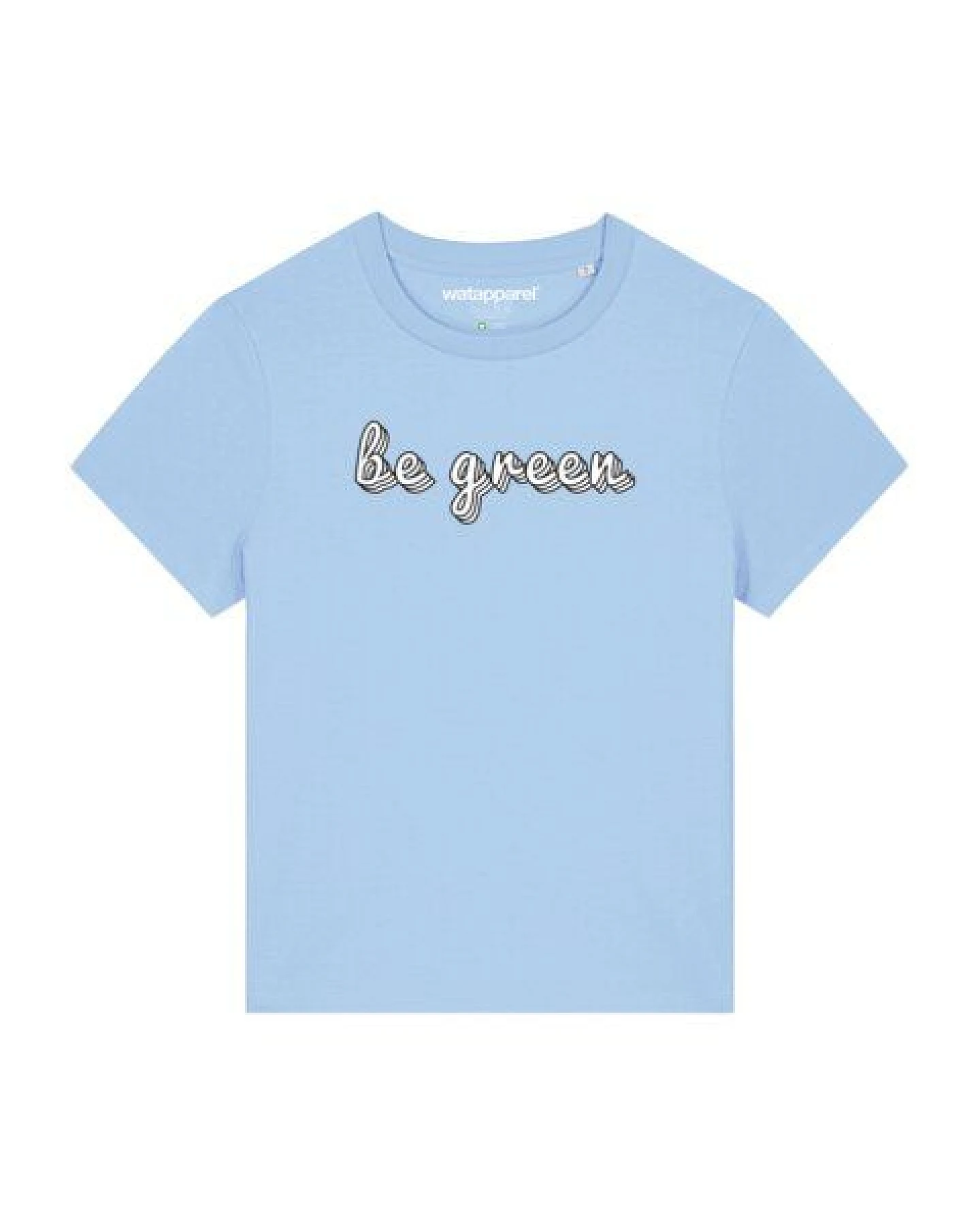 watapparel T-Shirt Frauen be green – Ansicht 2