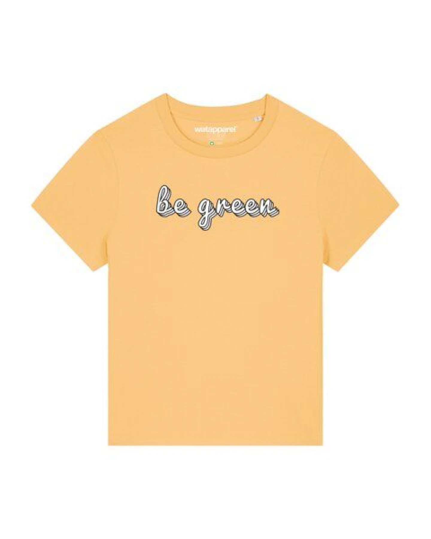 watapparel T-Shirt Frauen be green – Ansicht 2