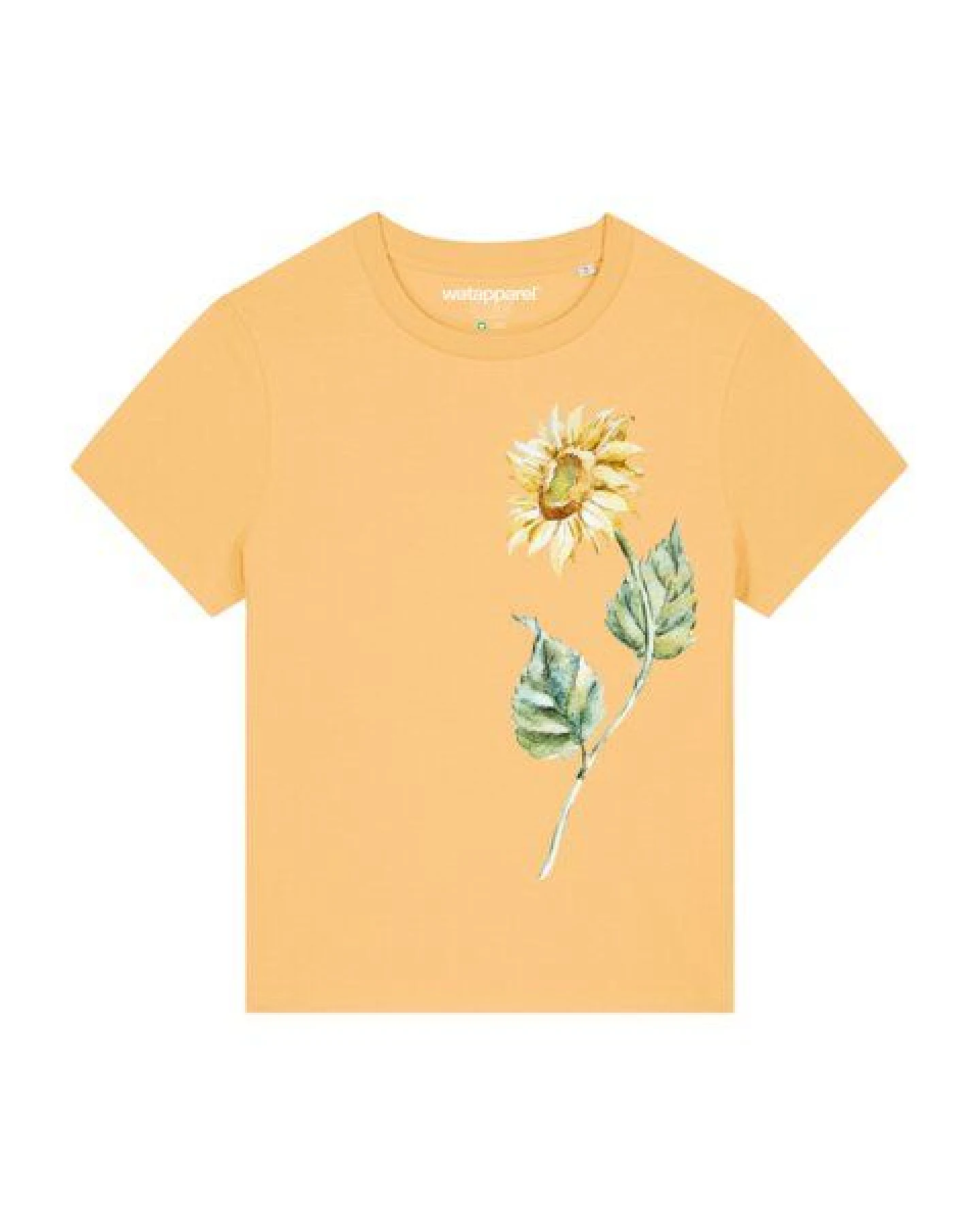watapparel T-Shirt Frauen Sonnenblume – Ansicht 2