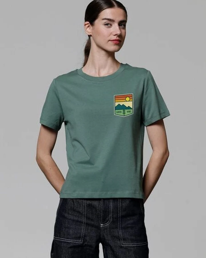 watapparel T-Shirt Frauen Good Vibe