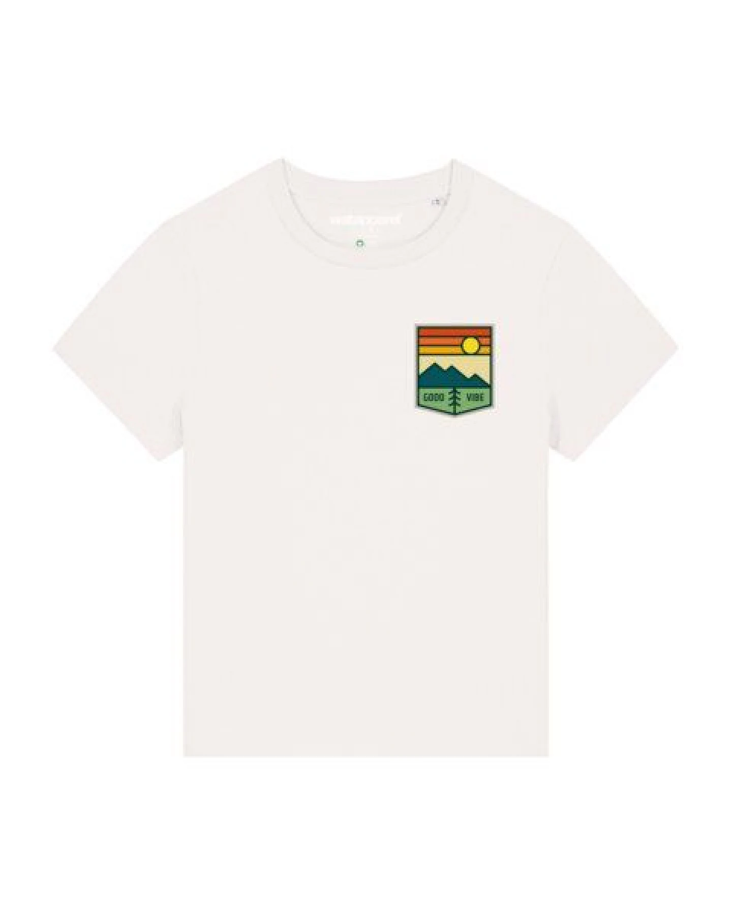 watapparel T-Shirt Frauen Good Vibe – Ansicht 2