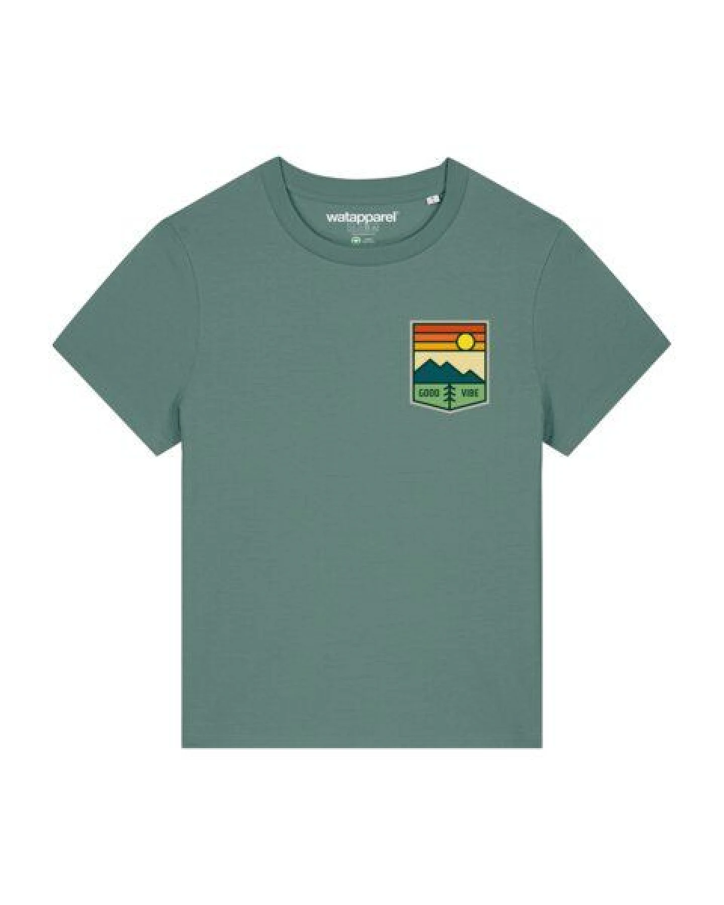 watapparel T-Shirt Frauen Good Vibe – Ansicht 2