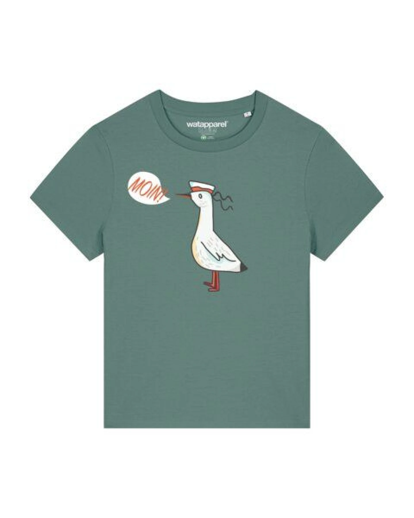 watapparel T-Shirt Frauen Moin Seagull – Ansicht 2
