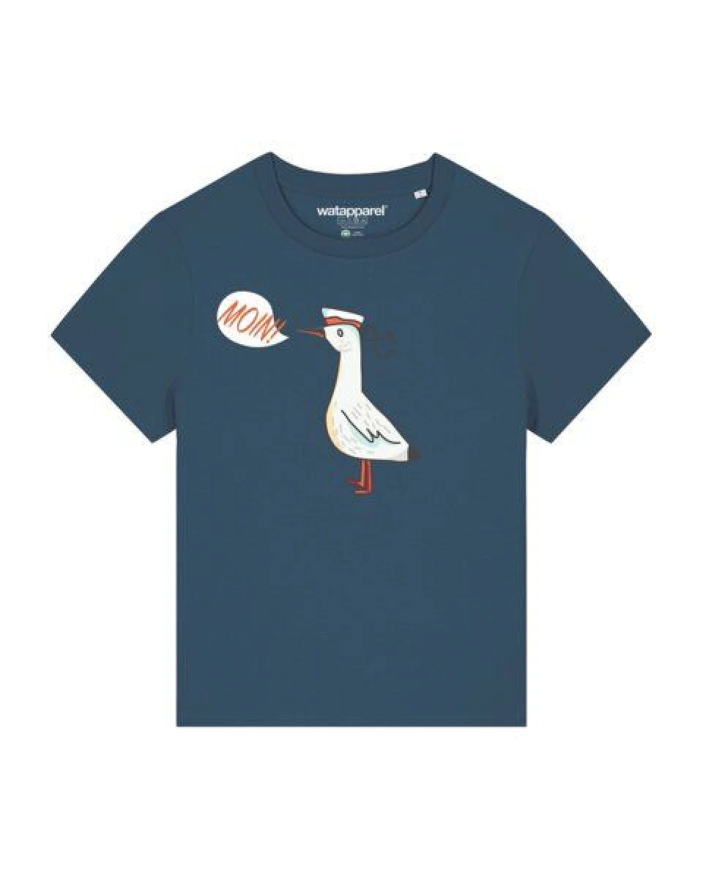 watapparel T-Shirt Frauen Moin Seagull – Ansicht 2