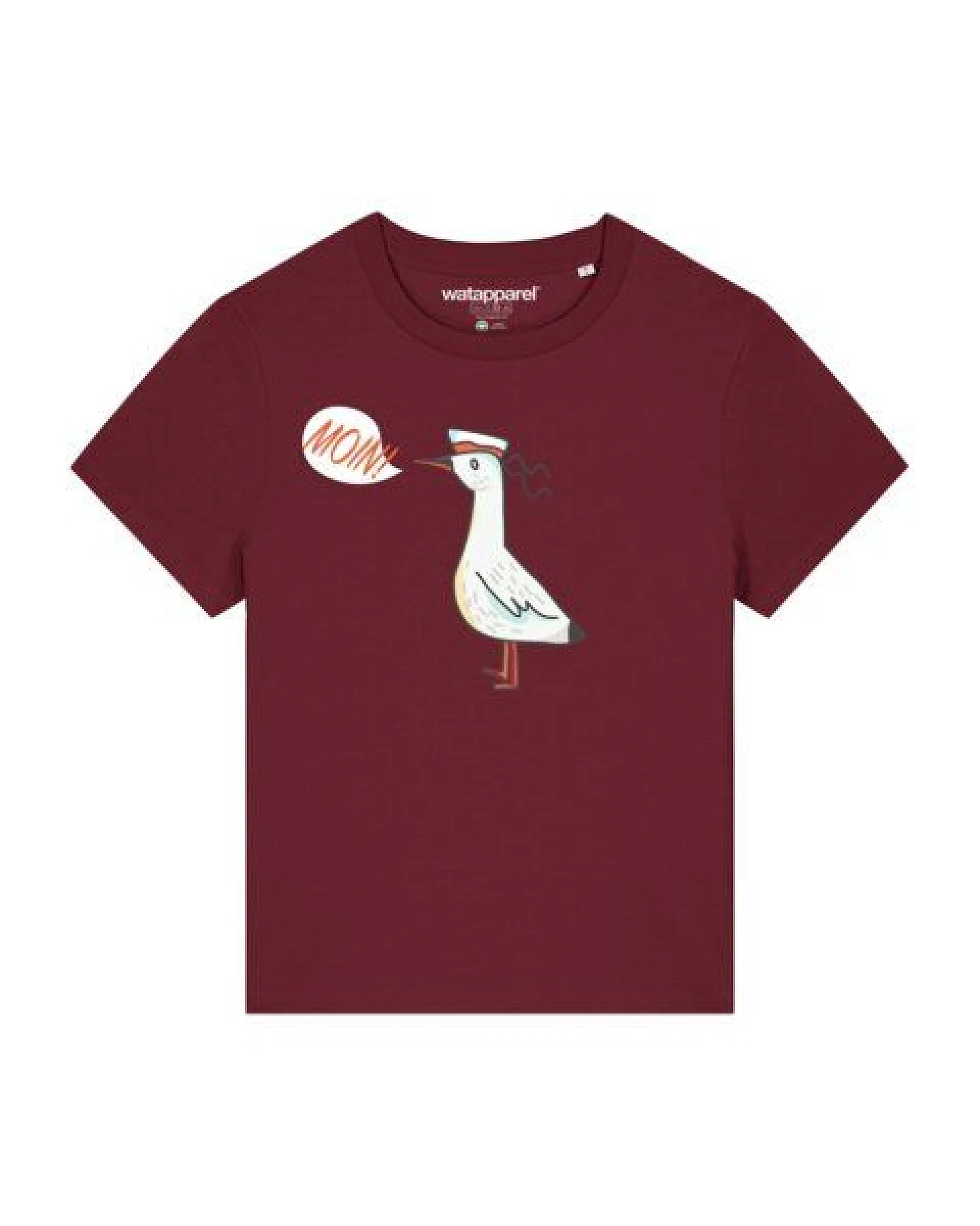 watapparel T-Shirt Frauen Moin Seagull – Ansicht 2
